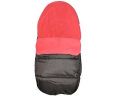 Asiento de coche para saco/Cosy Toes Compatible con zoom ABC Design Risus – Fire Rojo