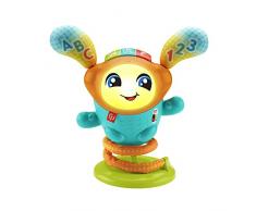 Fisher-Price Mi Pequeño DJ (versión francesa), juguete musical interactivo con luces y animación, para bebés y niños pequeños, juguete infantil, a partir de 9 meses, HJP88