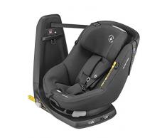Maxi-Cosi Axissfix Silla de coche giratoria 360° isofix, Silla auto reclinable y contramarcha para bebés 4 meses - 4 años, color Authentic Black