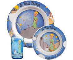 Unitedlabels AG 0119231 Trudeau - Set infantil de desayuno (melamina, 3 unidades), diseño de El Pequeño Príncipe