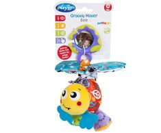 Playgro Juguete para Cochecito Abeja, Desde el nacimiento, Groovy Mover Bee, Multicolor, 40204