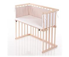 dreamgood – 135136 auxiliar cama haya con colchón Prime Air y nido, color marrón