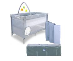 Asalvo Cuna DE Viaje COMPLET Duo Luna Gris
