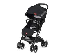 Gb Gold, Silla de paseo ligera y compacta, Qbit+ All Terrain, Negro