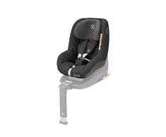 Maxi-Cosi Pearl Smart I-Size Silla coche bebé contramarcha y reclinable, se utiliza en combinación con la base isofix FamilyFix One i-Size, Silla auto bebé 6 meses - 4 años, color Authentic Black