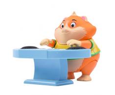 44 Gatos - Albondiga con teclado, figura articulada 8 cm con teclado musical (Smoby 180113)