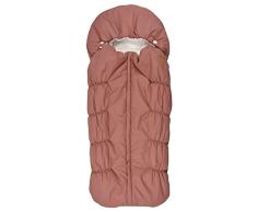 Beaba, cochecito de bebé, 100% impermeable, cortavientos, doble polar ultra caliente, TOG 6, pasaje arnés de 3 y 5 puntos, capucha cubierta, cierre cremallera, 6-24 meses, terracota