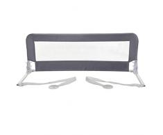 Dreambaby Phoenix F761 - Riel de Cama Plegable y portátil, Apto para Bases de Cama Planas de hasta colchón tamaño King, Mide 110 cm de Ancho x 45,5 cm de Alto, Color Gris