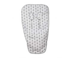 Babyline Tepee - Colchoneta para silla, unisex, color gris