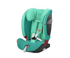 GB Gold Everna-Fix - Silla de coche para coches con ISOFIX, Grupo 1/2/3 (9-36 kg, De 9 meses a 12 años aprox.) Laguna Blue