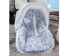 Babyline Toile - Colchoneta para silla grupo 0, color azul
