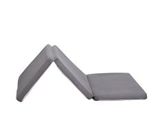 Candide Air+ - Colchón plegable 60 x 120 cm gris