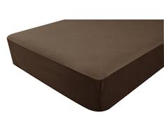 PMP Jersey Sábana ajustable 70x140 cm chocolate