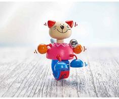 Selecta 61065 Kitti - Juguete para cochecito con cierre de velcro (9 cm), multicolor