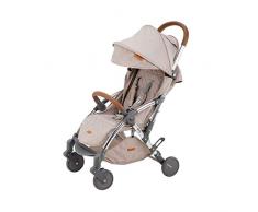 BeBe-Mobile 5902479553894 RIO - Cochecito de bebé, plegable, color beige