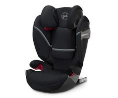 Cybex Gold - Silla de coche Solution S-Fix, para coches con y sin Isofix, Grupo 2/3 (15-36 kg), Desde los 3 hasta los 12 años aprox., Negro (Deep Black)
