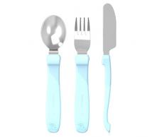 Twistshake 78210 - Cubiertos, color pastel azul