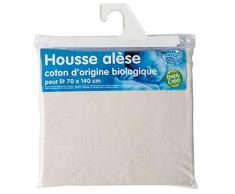 babyCalin Bio - Funda de colchón de algodón orgánico 70x140 cm