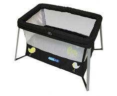 Bebé Due - Minicuna parque jasper, unisex, color negro