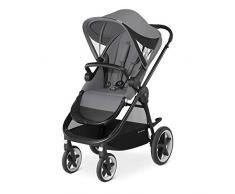 Cybex Gold - Cochecito Balios M, con cómoda silla reversible y barra apoyabrazos, desde los 6 meses hasta 17 kg (aprox. 4 años), Manhattan Grey
