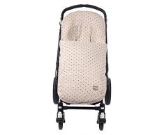 Walking Mum Gaby - Funda universal para silla con sacos de abrigo, color piedra