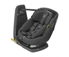 Maxi-Cosi Axissfix Plus Silla de coche giratoria 360° isofix, Silla auto reclinable y contramarcha, con reductor bebé recién nacido, 0 meses- 4 años, color authentic Black