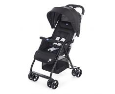 Chicco Ohlala 2 - Silla de paseo ultra ligera y compacta, fácil conducción, solo pesa 3,8 kg, color negro (Black Night)