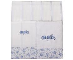 Laura Ashley Baby - Juego de cama (3 piezas, 120 x 180 cm y 1 funda de almohada de 35 x 50 cm)