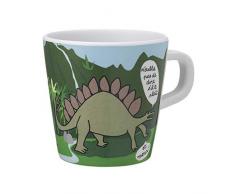Petit Jour Paris – Taza de los dinos: Stegosaurio y Tyrannosaure – ¡Perfecto para el pequeño Dón!