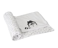 Tots by Smart Correpasillos 360220 Juego de cama bambú, color blanco