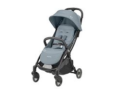 Maxi-Cosi Jaya Silla Paseo bebe ligera 6,9 kg y plegable, plegado automático y compacto, reclinable en 3 posiciónes, de 0 a 22 kg, Essential Grey