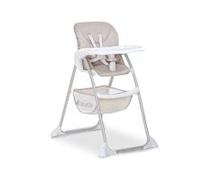 Hauck Disney Tronas de Bebe Sit N Fold, desde 6 Meses hasta 15 kg, Plegable, Silla Alta Niños, Respaldo Reclinable, Mesa Regulable, Portatil, Gran Cesta de Almacenaje