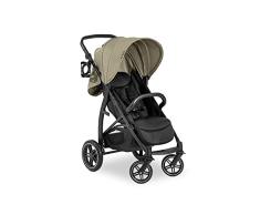 hauck Rapid 4D, Silla de Paseo, desde Nacimiento hasta 25 kg, Capota XL con UPF50+, Ruedas de Goma, Altura Ajustable, Carrito de Bebe, Cesta Grande