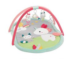 Fehn 057010 Manta de actividades en 3D Aiko y Yuki, experiencia de juego para tocar y agarrar para bebés y niños pequeños desde el nacimiento, Medidas: 85 x 110 cm