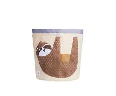 3 Sprouts Cesta Juguetes - Perezoso - Cestas, Unisex