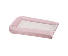 Colchón cambiador Poyetmotte con toallas desmontables, color rosa, 2 unidades