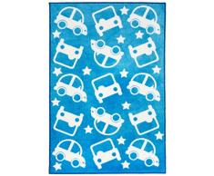 Kit for Kids MAT9005 - Tapete de decoración, 100 x 150 cm, color azul