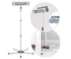 Reer EasyHeat Flex Calentador radiante para mesa cambiador con soporte Lámpara de calor para bebés Diseño compacto 1 pieza (1 paquete) Blanco (230V/500W)