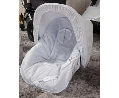 Babyline Bombón - Colchoneta para silla grupo 0, color gris
