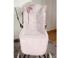 Babyline Caramelo - Colchoneta para silla de paseo, color rosa