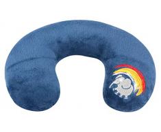 Walser 26038 Cool Boy Mini de cuello rollo almohada cervical, a partir de 3 - 4 años, color azul