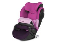 Cybex Pallas M-Fix SL - Silla de Coche Grupo 1/2/3 2 en 1 para Niños, para Coches con y sin ISOFIX, 9-36 kg, desde los 9 Meses hasta los 12 Años aprox., color Purple Rain
