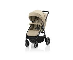 Britax Römer Cochecito de Bebe 3 en 1 Nacimiento - 4 años, hasta 22kg, B-AGILE M, Linen Beige