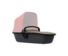 Quinny LUX - Capazo ultraligero para Zapp Flex Plus, Zapp Flex, Zapp Xpress, apto desde el nacimiento, color arena y grafito