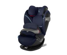 Cybex Gold Pallas S-Fix Silla de Coche Grupo 1/2/3 (9 Meses-12 Años), Azul (Navy Blue), 43 x 50 x 68.5 cm