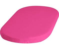 Playshoes Protector de colchón impermeable para bebé, 40 x 70 cm, color rosa