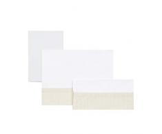 Cambrass Star - Sabana para minicuna, 3 piezas, color beige