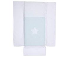 Bolín Bolón 1651241011180 - Edredón cuna estrellitas, 80 x 130 cm, color azul