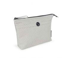 Pasito a Pasito 474359 - Neceser para bebé, 24 x 18 x 6 cm, Gris