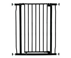 Dreambaby F1962 Barrera de Seguridad Liberty Extra Alta, 75-82cm, Negro